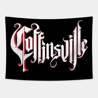 Coffinsville OG 3D Logo Tapestry