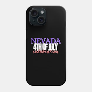 4th of july nevada Phone Case