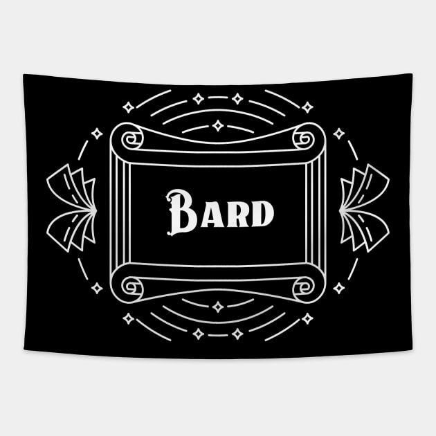 DnD Bard - Dark Tapestry by banditotees