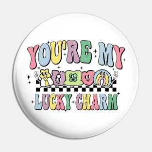 You're My Lucky Charm, Lucky Charm, St Patrick's Day, Clover, Shamrock Pin