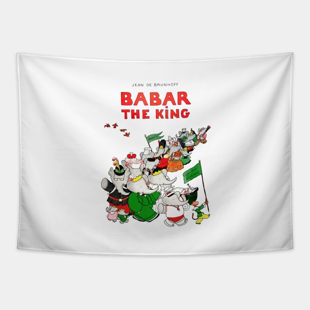 Babar the King Tapestry by winterwinter