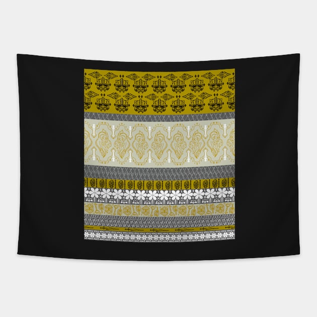 Mythical Dwarf Sweater Pattern Tapestry by MSBoydston