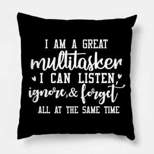 Funny and Sarcastic Women Pillow