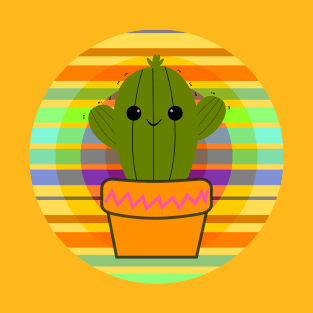 Cute happy cactus T-Shirt