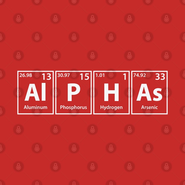 Alphas (Al-P-H-As) Periodic Elements Spelling by cerebrands