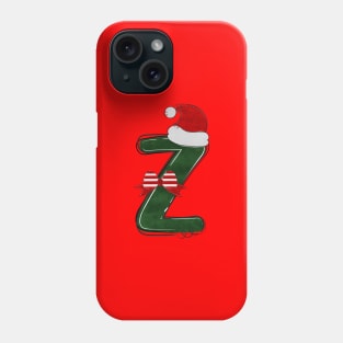 Letter Z - Christmas Letter Phone Case