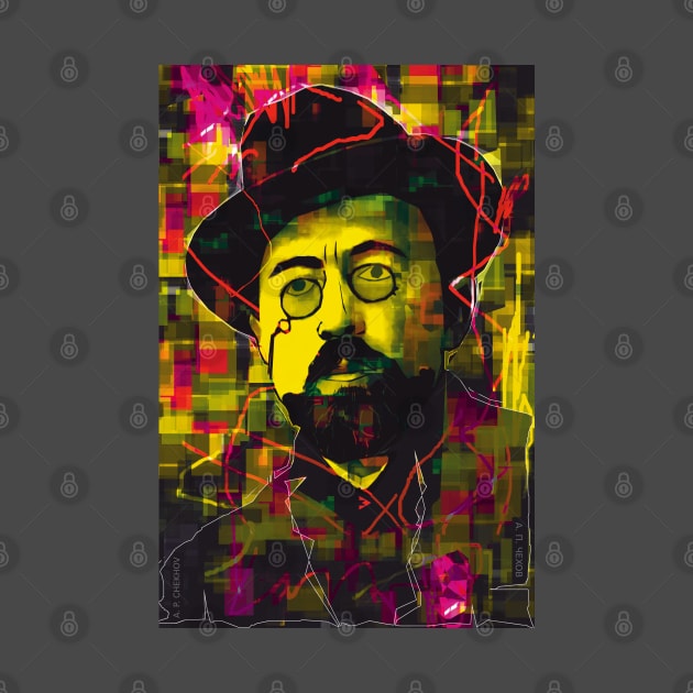 Anton Pavlovich Chekhov in Color by Exile Kings 