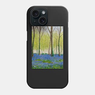The Bluebell Wood Phone Case
