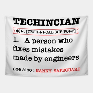 Job Definition Funny Maintenance Technician Tapestry