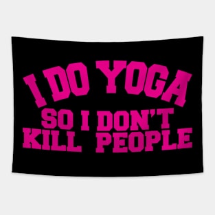 I do yoga Tapestry