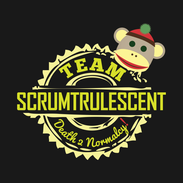 Team Scrumtrulescent (Dark Tshirt) by AveSiiz