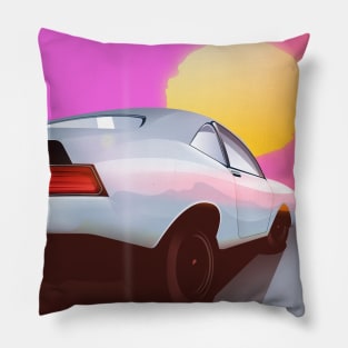 1987 Supercar Pillow