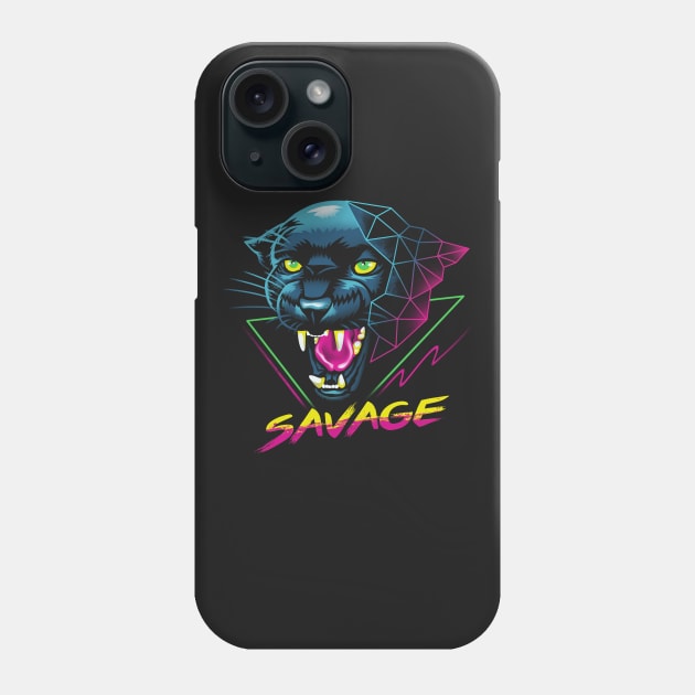Savage Phone Case by Vincent Trinidad Art