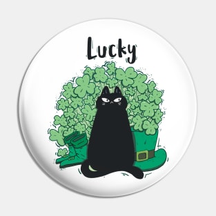 st patricks day cat Pin