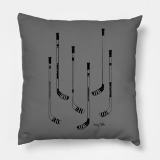 Hockey Sticks Pillow