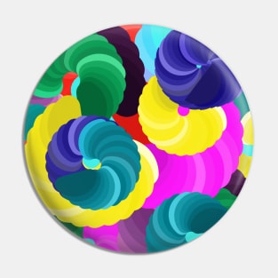 Crazy Colourful Art Hipster Abstract Pin