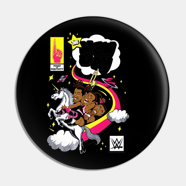 The New Day Tag Team Comic Book Pin by Holman