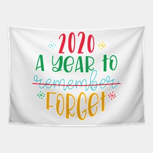 2020 A Year To Forget Funny 2020 Christmas Commemorative Tapestry