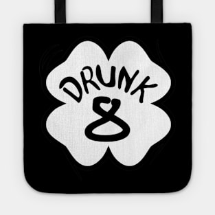 Drunk 8 St Pattys Day Green Tee Drinking Team Group Matching Tote