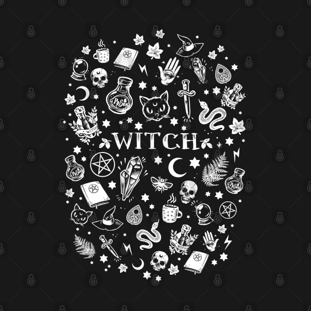 WITCH pattern by Medusa Dollmaker