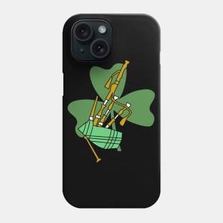 Bagpipe Shamrock Phone Case