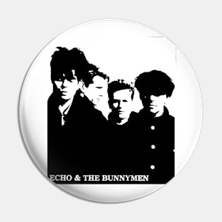 echo and the bunnymen retro Pin