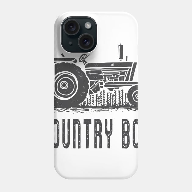 Country Boy Phone Case by DogfordStudios