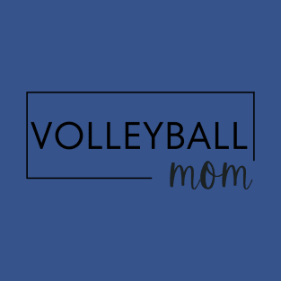 Volleyball Mom Plain Box T-Shirt