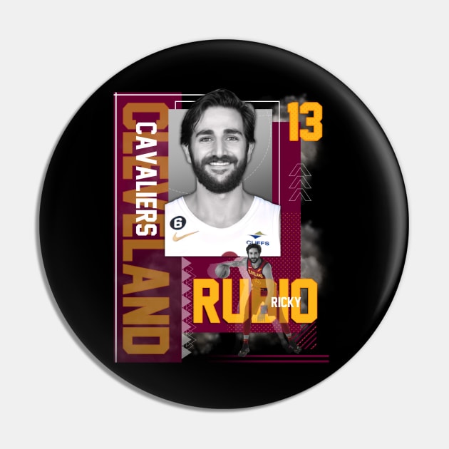 Cleveland Cavaliers Ricky Rubio 13 Pin by today.i.am.sad