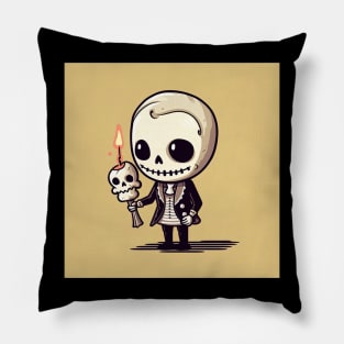 Hamlet skull Pillow