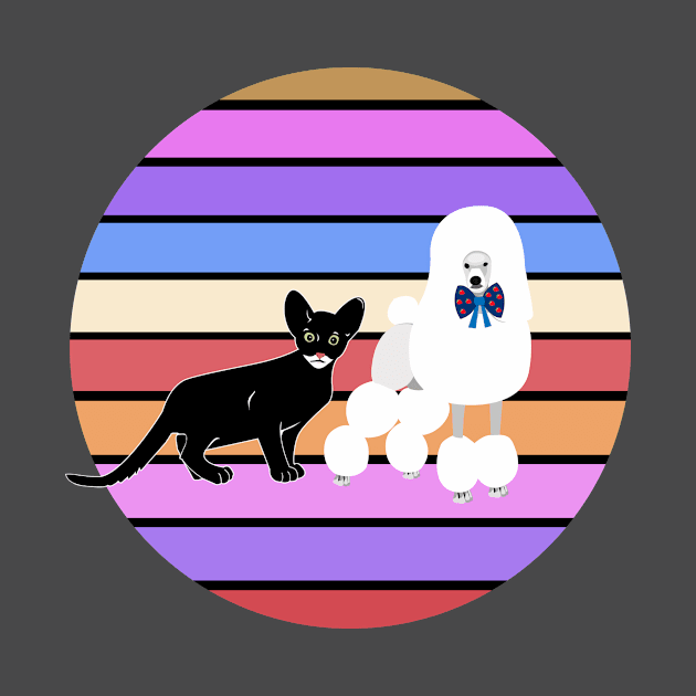 Cat and Dog by momomoma