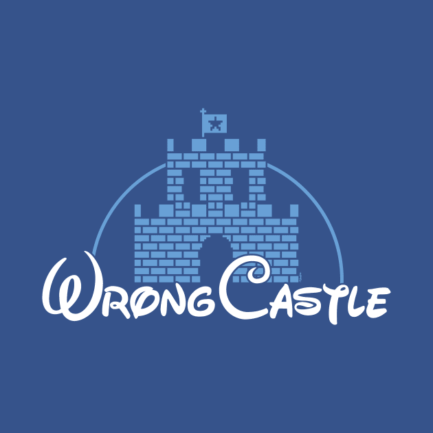 Wrong Castle by mikehandyart