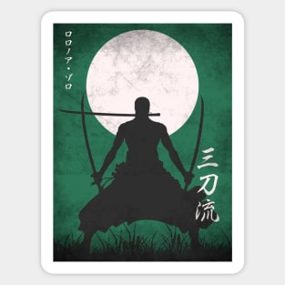 Samurai Zoro, enma, one piece, roronoa zoro, santoryu, sword, three swords,  wano, HD phone wallpaper