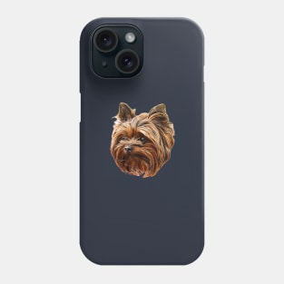 Yorkshire Terrier - Yorkie Dog Face Phone Case