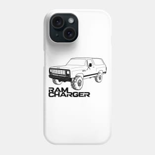 OBS Ram Charger Black Print Phone Case