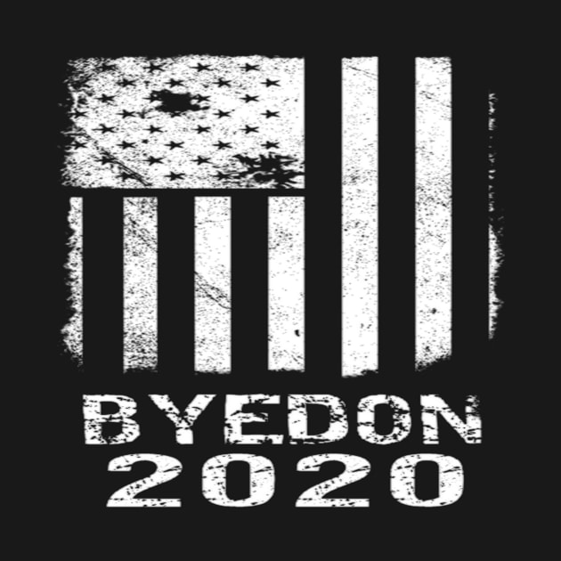 Joe Byedon 2020 President,Funny Biden vintage design american flag by Jozka