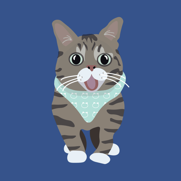 Lil Bub the Internet Cat by DestructoKitty