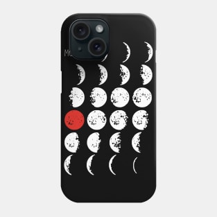 Moonlight - Moon Phases With Blood Full Moon Phone Case