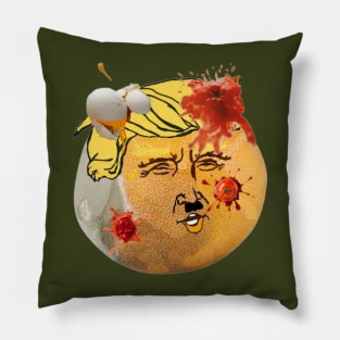 Rotten Orange - Dump tRump - Double-sided Pillow