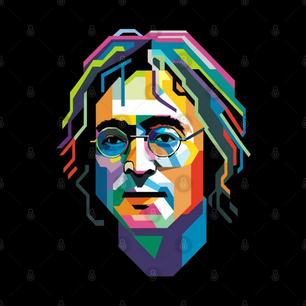 John Lennon WPAP by Aldrvnd