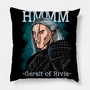 Hmmm Geralt Pillow