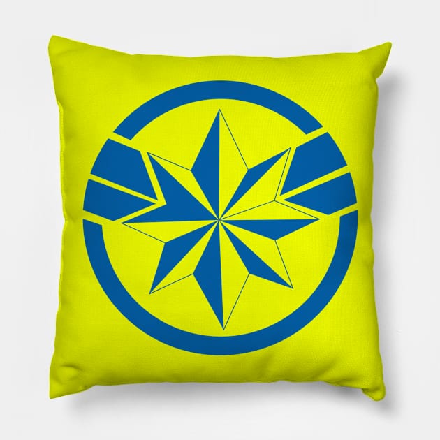 Captain´s Logo Pillow by JamesCMarshall