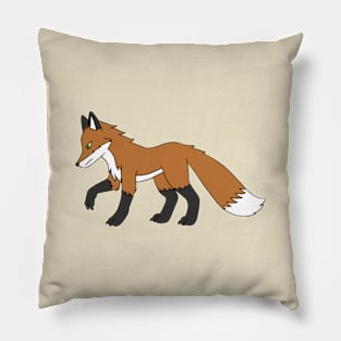 Suspicious Fox Pillow