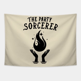 Sorcerer Dungeons and Dragons Team Party Tapestry