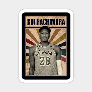 Los Angeles Lakers Rui Hachimura Magnet