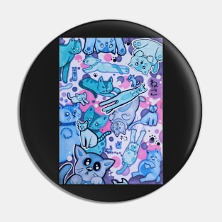 Neko Poster Pin