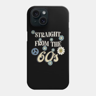 Straight From the 60's Retro Hippie Phone Case