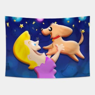 Puppy Love! Tapestry