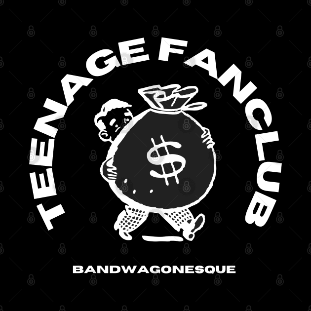 Teenage Fanclub - Bandwagonesque // Illustration in Album Fan Art Design by Liamlefr