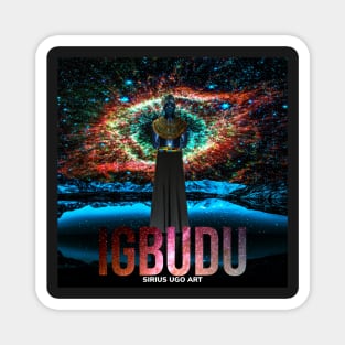 Igbo / African Gods : IGBUDU By SIRIUS UGO ART Magnet